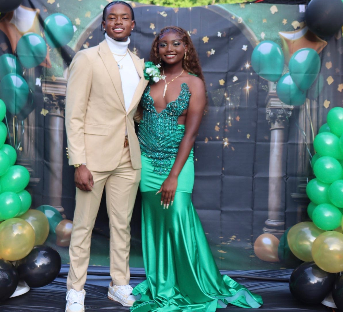 Emerald Green Prom Gown (Mermaid)