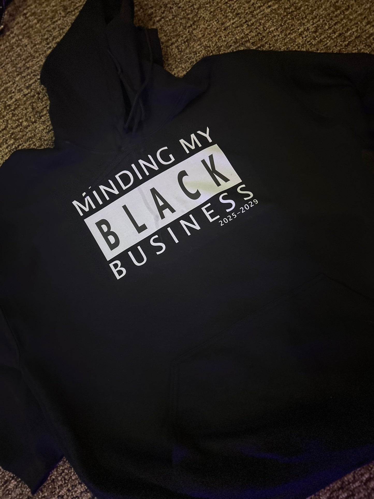 Minding My Black Business Hoodie Unisex