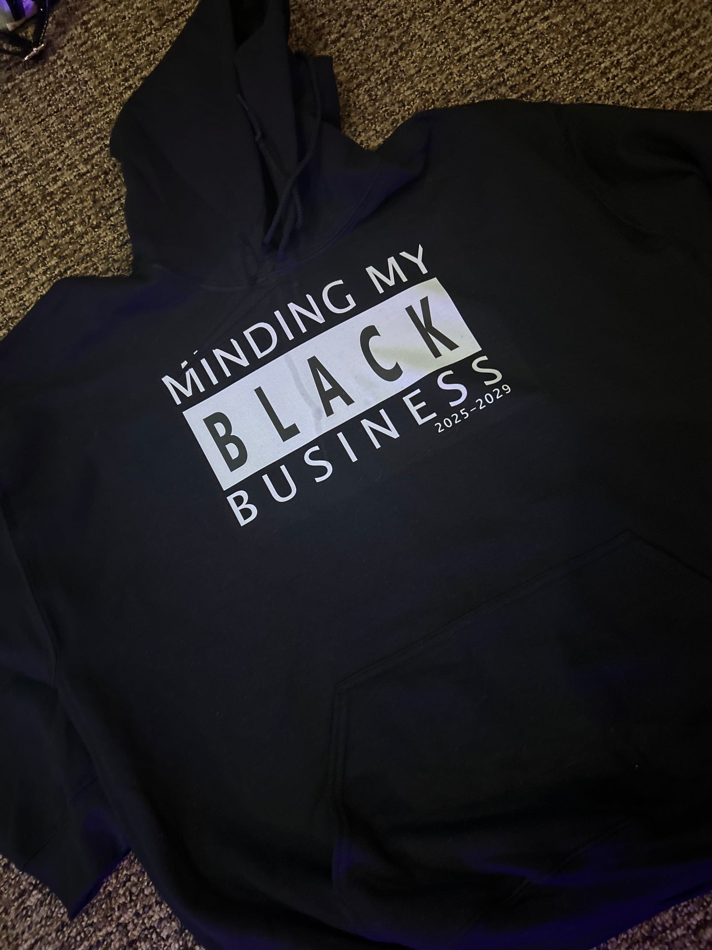 Minding My Black Business Hoodie Unisex