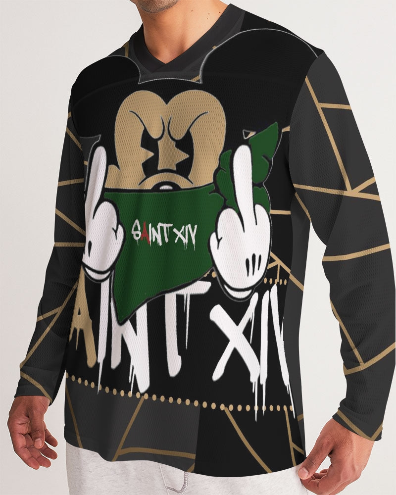 SAINT XIV Abstract MKY Men's Long Sleeve Tee