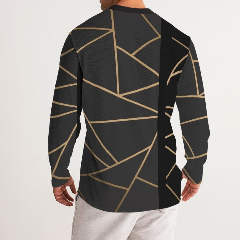 SAINT XIV Abstract MKY Men's Long Sleeve Tee