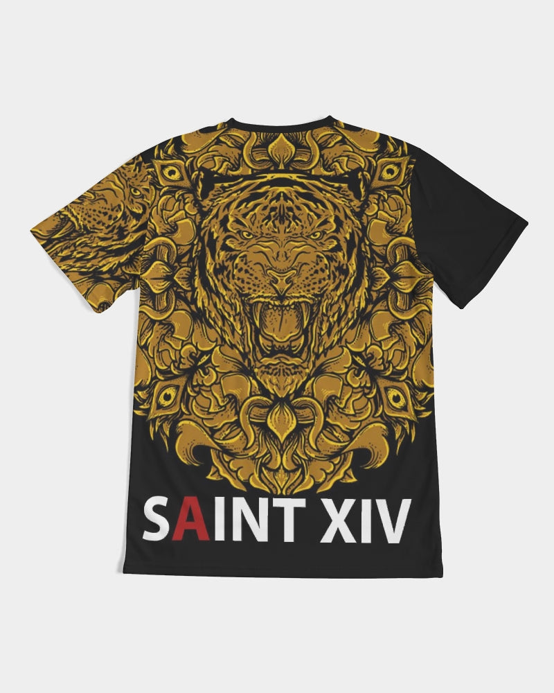 SAINT XIV Lion Gold Logo T-Shirt