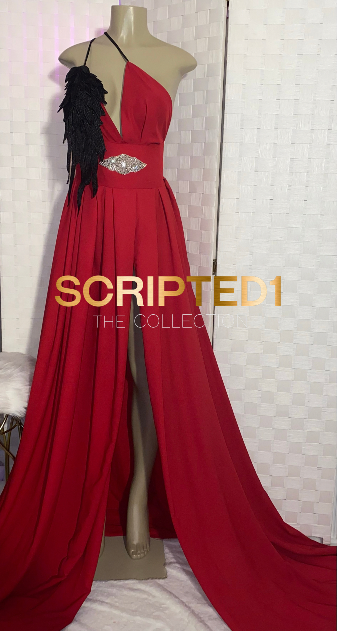 Red Prom Gown