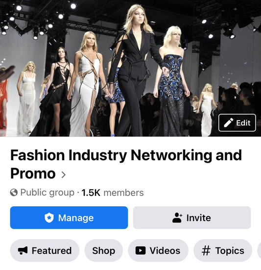 Verified✅ Fashion Industry FB group